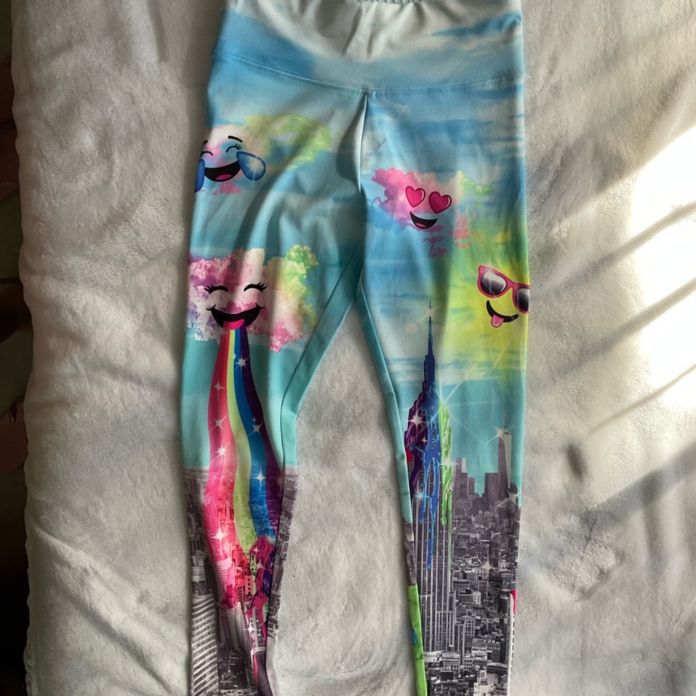 (JUSTICE) leggings multicolored (SIZE 8)